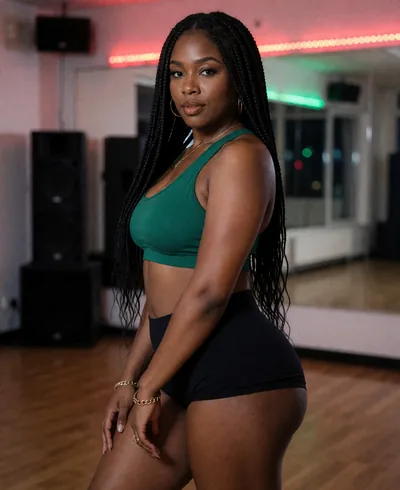 Ronke, 29, ein Foto von ihrem Kanal